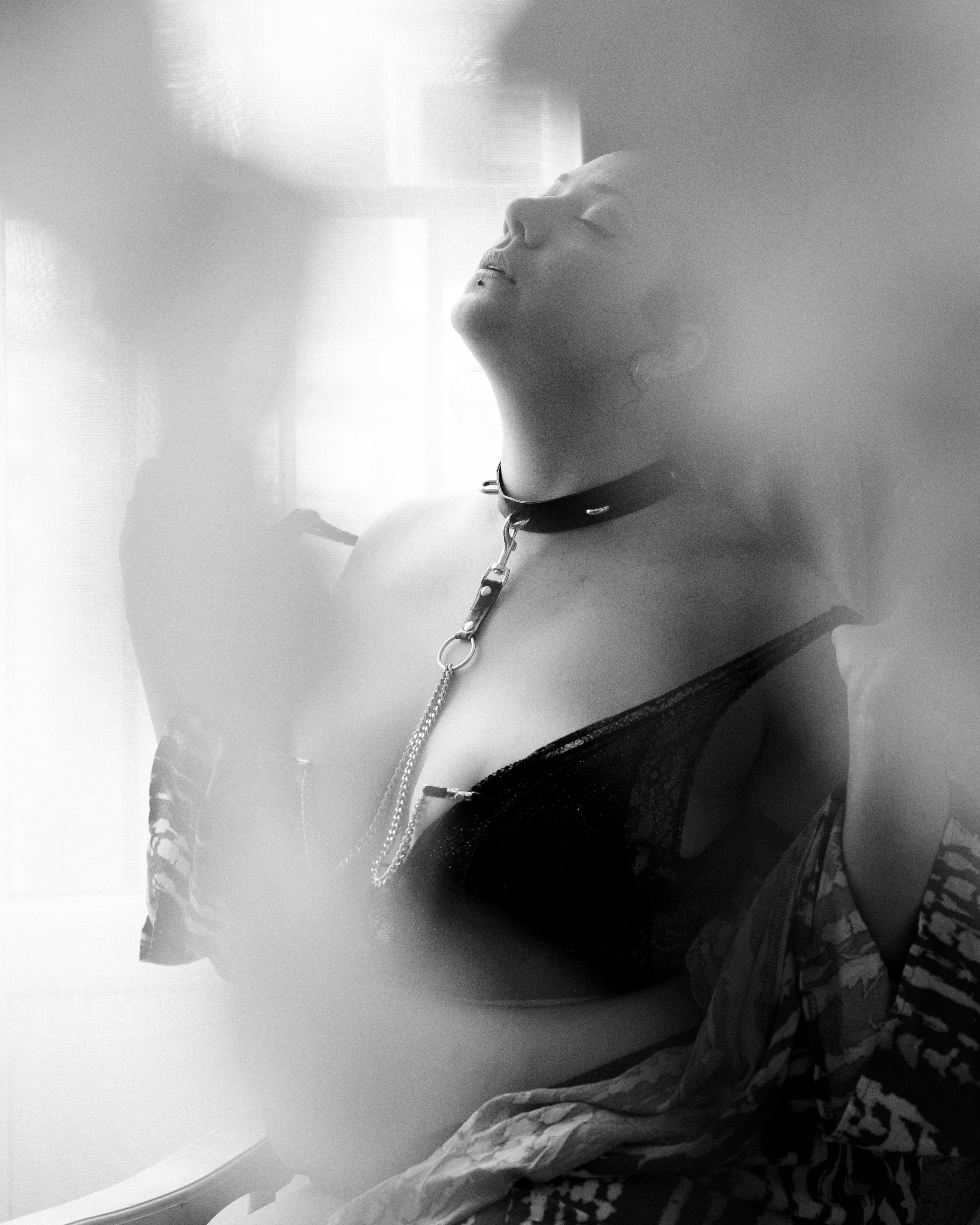 Pinces tétons en latex unisexe