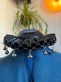 Choker circus en latex unisexe