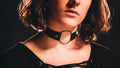 Choker O ring en latex unisexe